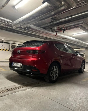 Mazda 3 cena 82000 przebieg: 34000, rok produkcji 2019 z Warszawa małe 254